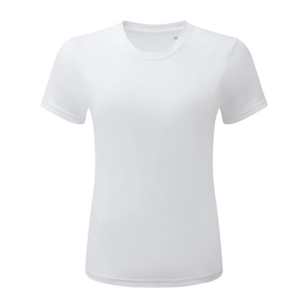 TriDri Womens/Ladies Recycled Active T-Shirt / White